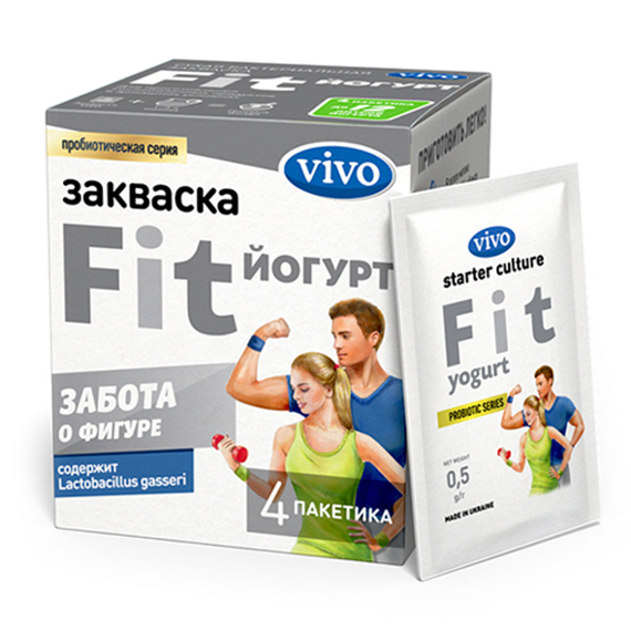 Fit-Йогурт VIVO (4 пакета)