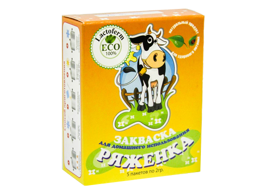 Закваска Ряженка Lactoferm (5 пакетов)