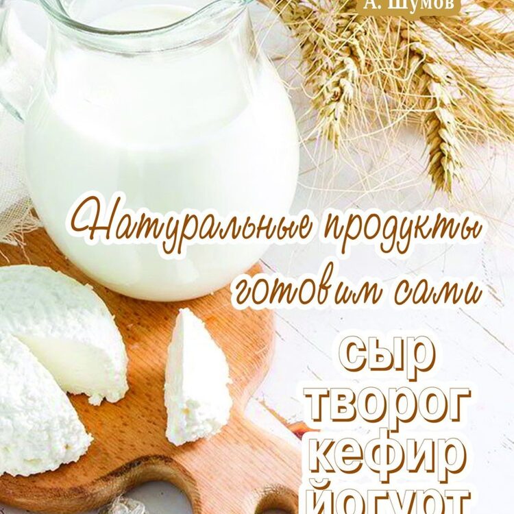 Натуральные продукты. Готовим сами: сыр, творог, кефир, йогурт (Александр Шумов)